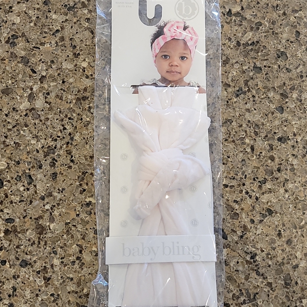 NEW Baby Bling headband with bow - Picture 5 of 5